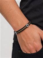 Bracciale Zancan Uomo in Oro Zaffiro EB103BG - EB103BG